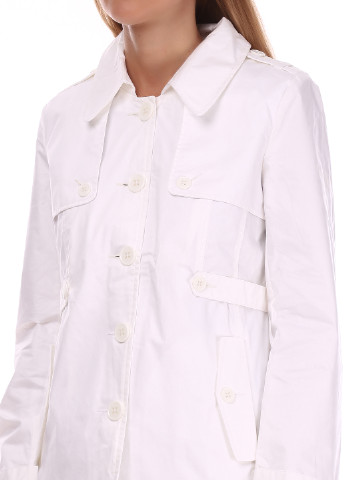 Белая демисезонная куртка Pepe Jeans