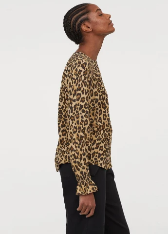 Бежевая блуза H&M