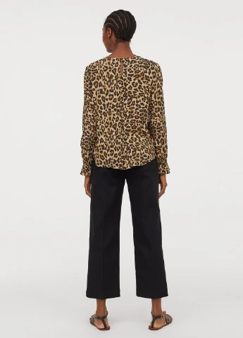 Бежевая блуза H&M