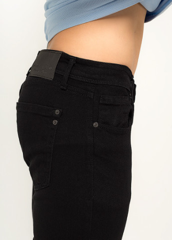 Черные демисезонные джинсы Mario Cavalli