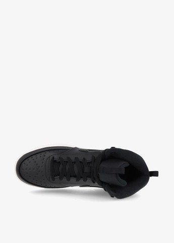 Черные демисезонные кроссовки Nike COURT VİSİON MİD WİNTERİZED