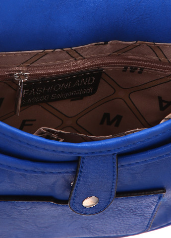 Сумка Marc Chantal кросс боди логотип синяя кэжуал