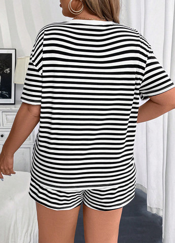 Костюм (футболка, шорти) SHEIN (333365464)