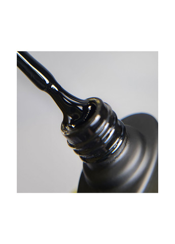 Гель-лак для маникюра Premium Black, черный, 10 г Izzy (363030727)