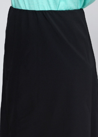 Черная кэжуал однотонная юбка P.A.R.O.S.H. мини