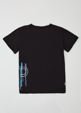 Чорна літня футболка dexter's