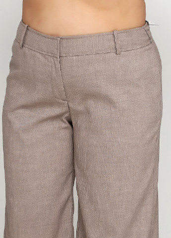 Серые кэжуал демисезонные кюлоты брюки Worthington