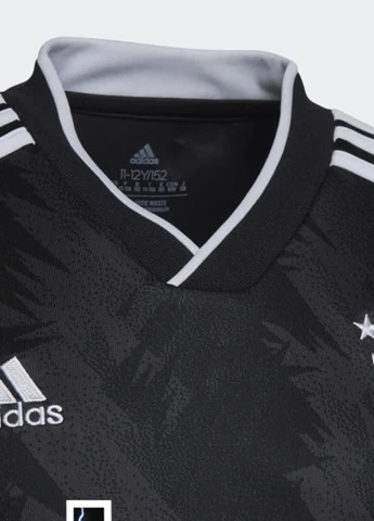 Чорна літня футболка adidas