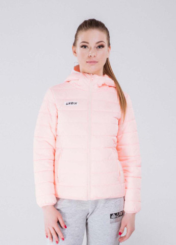 Светло-розовая демисезонная куртка Peak