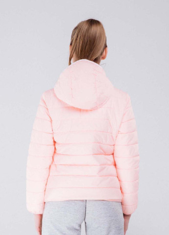 Светло-розовая демисезонная куртка Peak