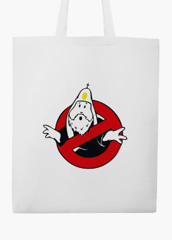 Еко сумка шоппер біла Мисливці за привидами (Ghostbusters) (9227-2079-WT2) Еко сумка шоппер біла 41*35 см MobiPrint (219151185)