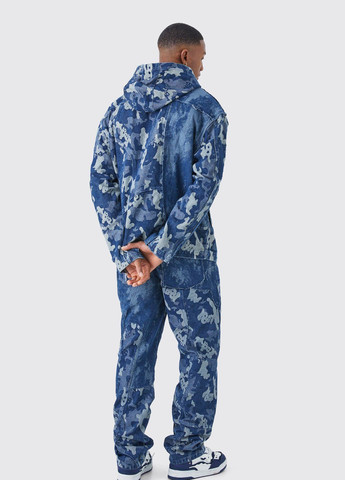 Комбинированная демисезонная куртка Boohoo