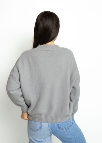 Светло-серый демисезонный джемпер джемпер Time of Style