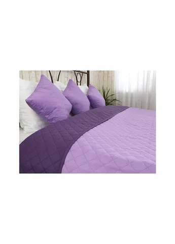 Покрывало Двустороннее Violet фиолетовое 212х240 см (330.52У_Violet) Руно (254083222)
