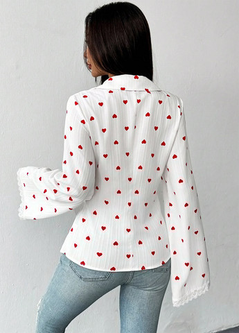 Белая блуза SHEIN