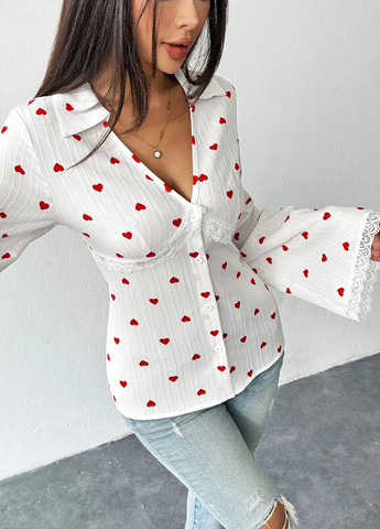 Белая блуза SHEIN