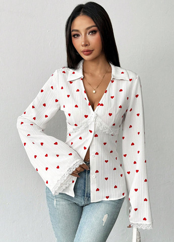 Белая блуза SHEIN