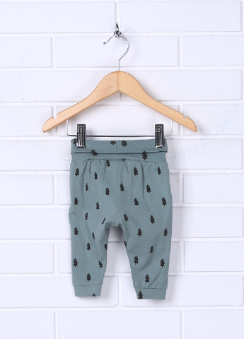 Бледно-зеленые кэжуал демисезонные зауженные брюки H&M
