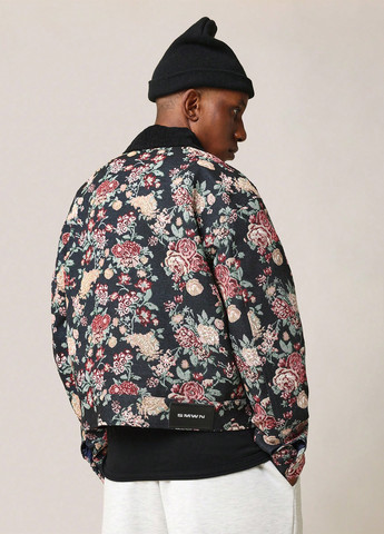 Чорна зимня куртка SHEIN