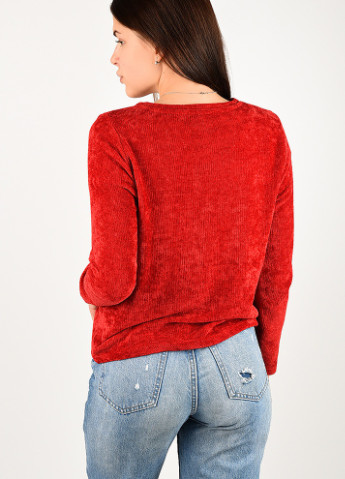 Красный демисезонный свитер AAA