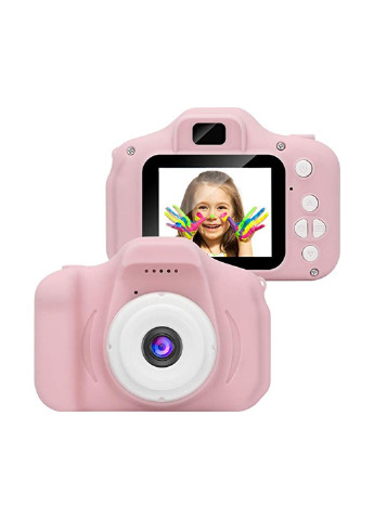 Цифровой детский фотоаппарат XoKo kvr-001 розовый (140993756)