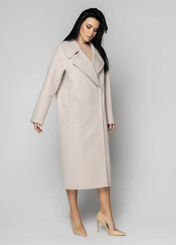 Светло-бежевое демисезонное Пальто CHIUAS