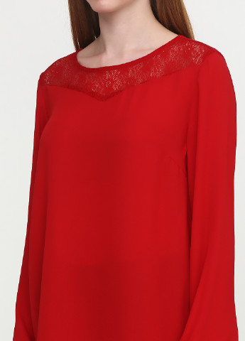 Красная демисезонная блуза Jacqueline de Young