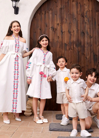 Белое платье SHEIN (341100359)