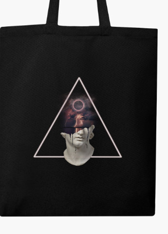 Еко сумка шоппер черная Ренессанс Александр Великий (Alexander the Great) (9227-1586-BK) MobiPrint (236390020)