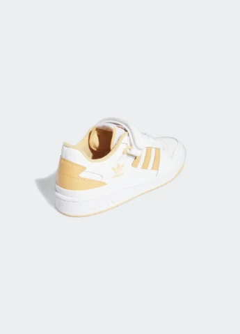 Белые демисезонные кроссовки gy5833 adidas Originals Forum Low