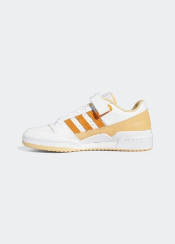 Белые демисезонные кроссовки gy5833 adidas Originals Forum Low