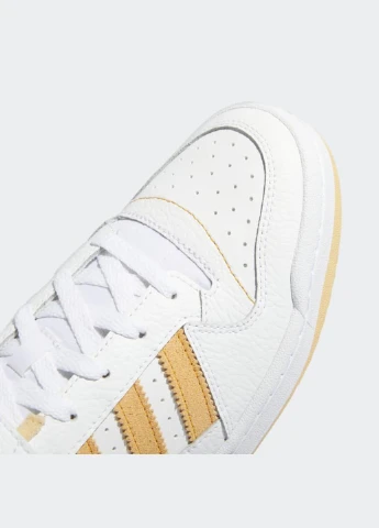 Белые демисезонные кроссовки gy5833 adidas Originals Forum Low