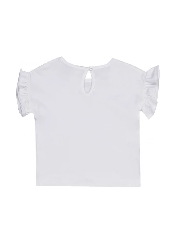 Белая летняя футболка H&M
