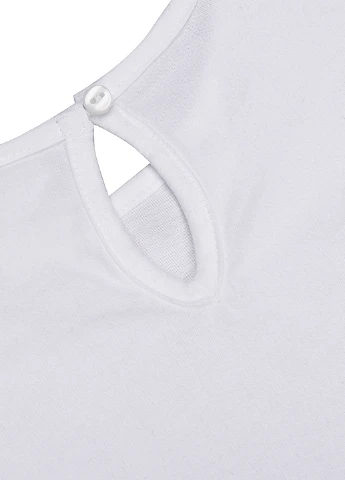 Белая летняя футболка H&M