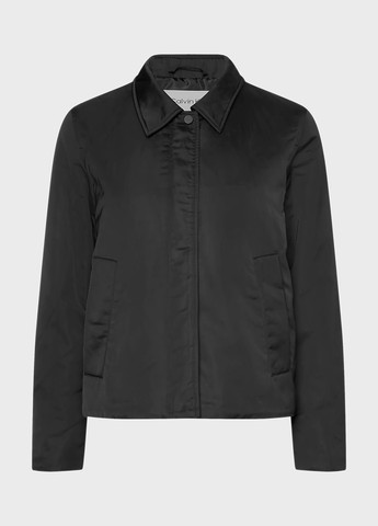 Черная демисезонная куртка Calvin Klein