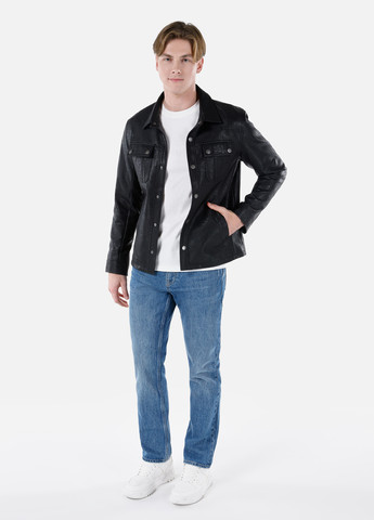 Чорна демісезонна куртка Colin's