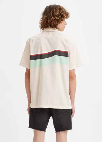 Молочная кэжуал рубашка однотонная Levi's