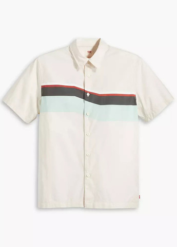 Молочная кэжуал рубашка однотонная Levi's