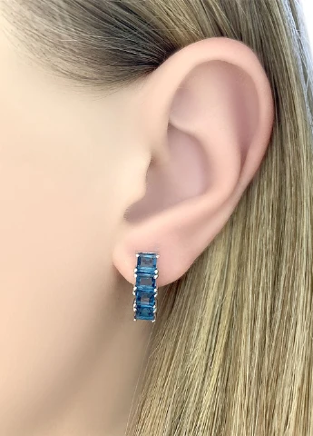 Сережки Silver Flame (233883839)