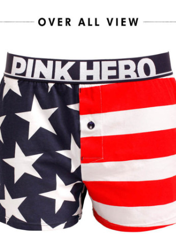 Удобное мужское белье Pink Hero однотонные комбинированные повседневные