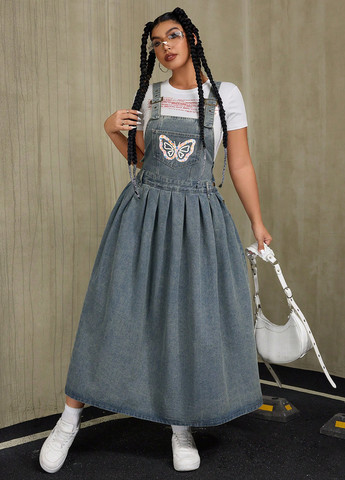 Красивый женский платье SHEIN бабочки