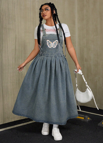 Красивый женский платье SHEIN бабочки