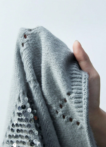 Сірий демісезонний джемпер джемпер SHEIN