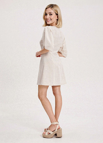 Світло-бежева кежуал сукня Reserved меланжева