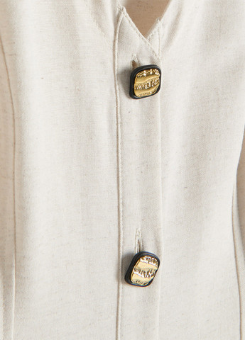 Світло-бежева кежуал сукня Reserved меланжева