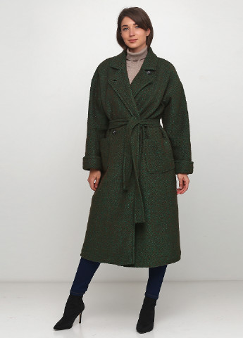 Зеленое демисезонное Пальто оверсайз Kseniya Hanza
