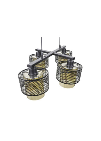 Люстра підвісна стельова в стилі LOFT (лофт) 12128/4 Чорний 30х50х72 см. Sunnysky (253627219)