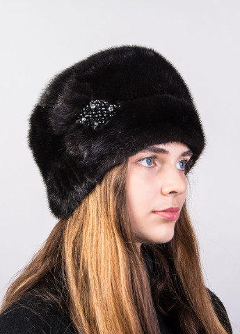 Зимняя норковая цельная шапка Меховой Стиль кубанка (247593255)