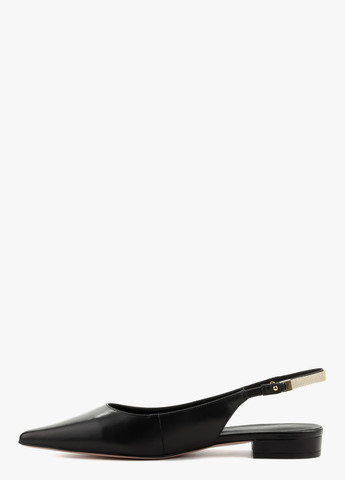 Le'BERDES Туфлі слінгбекі чорний з натуральна шкіра, україна — літо (370451821)