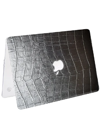 Чохол пластиковий для Apple MacBook Pro Retina 13 A1502 / А1425 Кожа (Leather black textures) (6352-2725) MobiPrint (219123913)